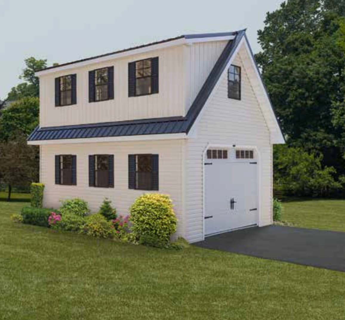 Chalet Garage with Loft
