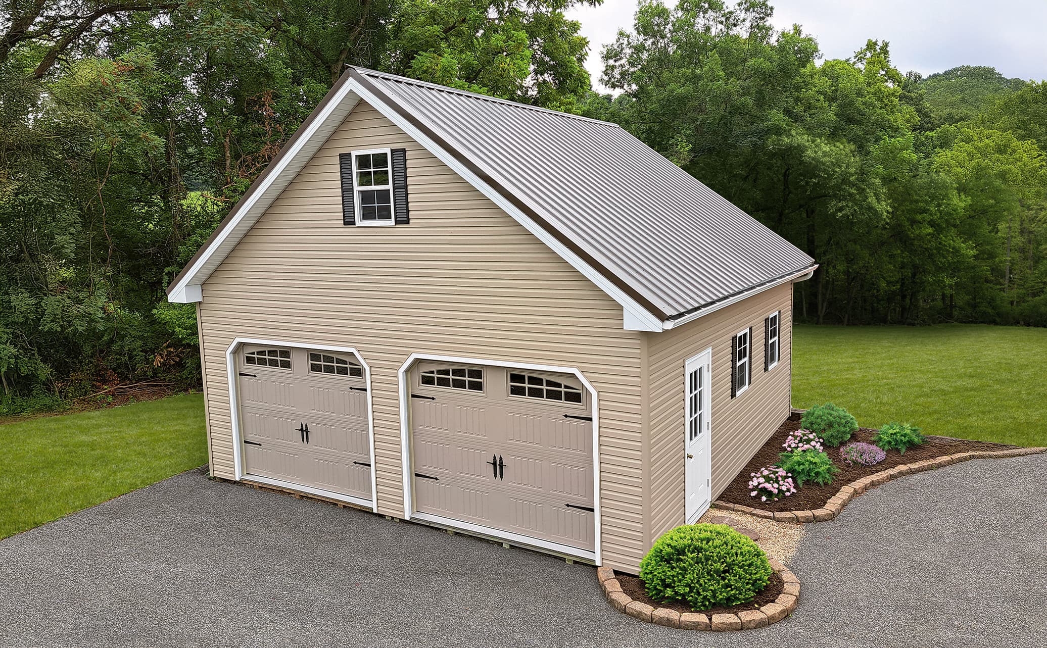 2-Story Build On Site Garage