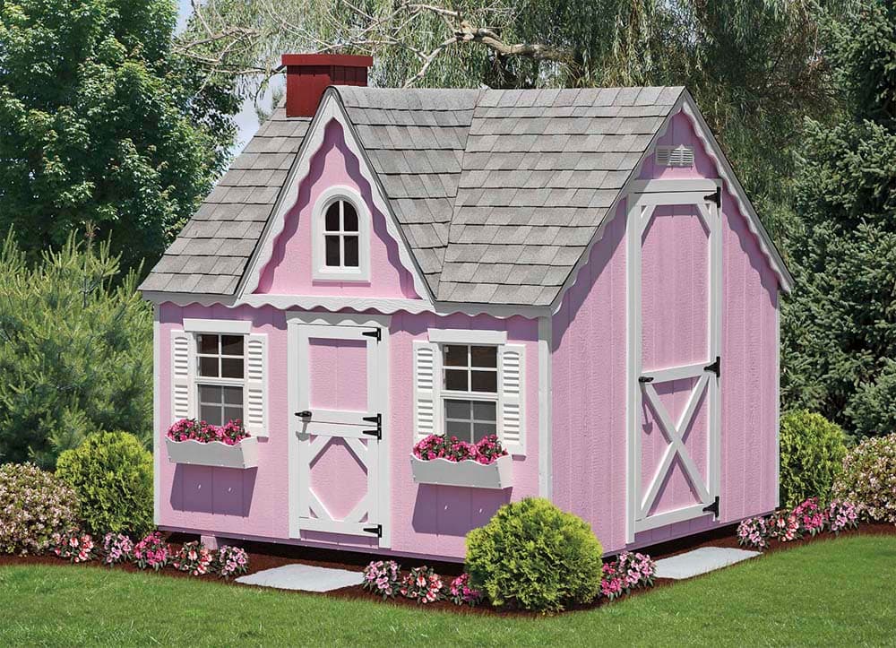 Victorian Play House from Pine Ridge Barns