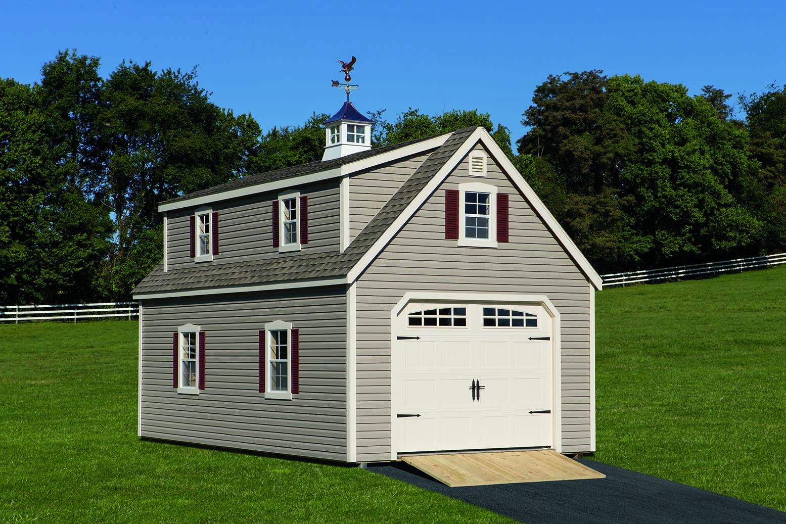 sheds, barns & garages - pine ridge barns