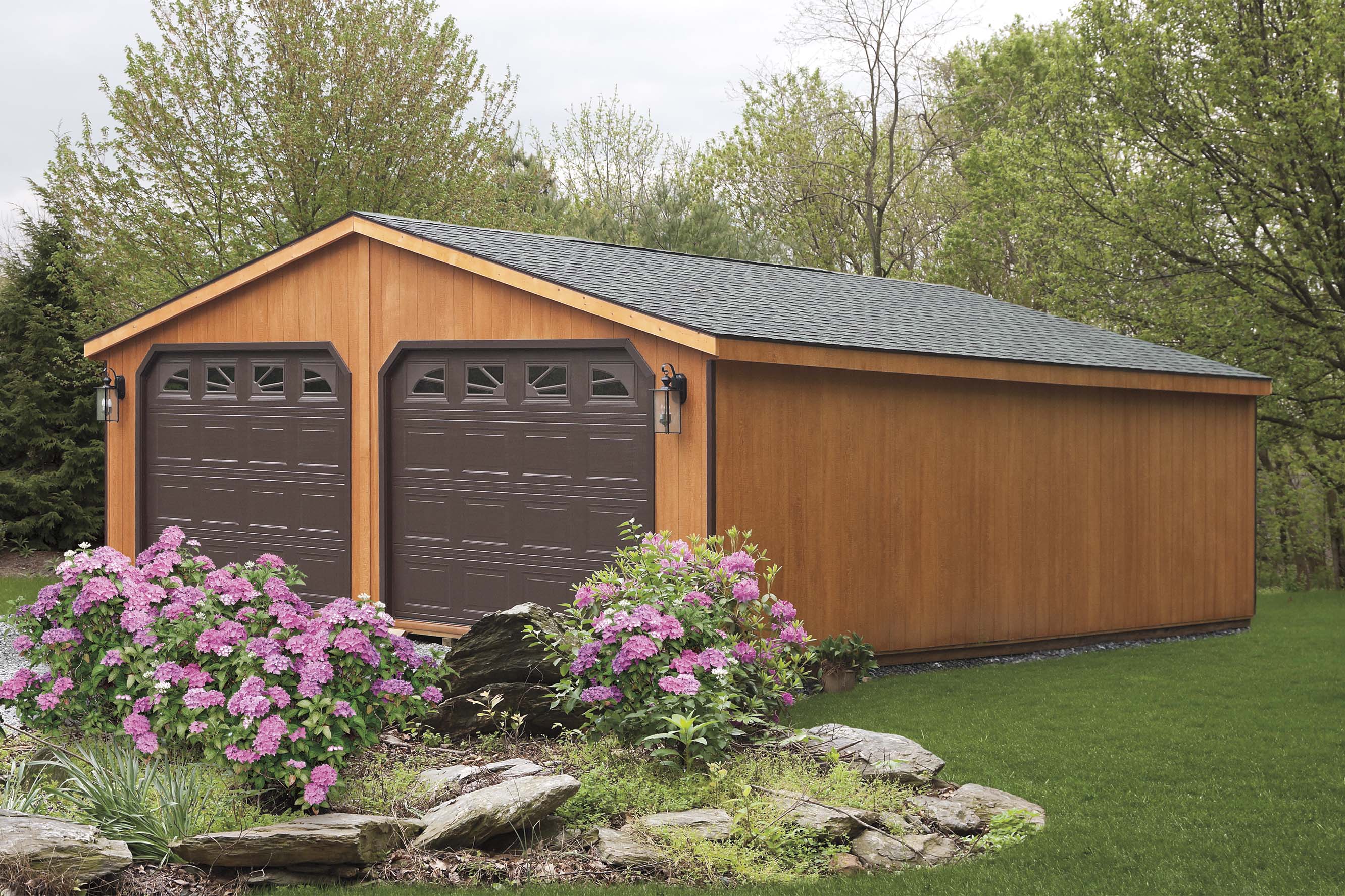 sheds, barns & garages - pine ridge barns